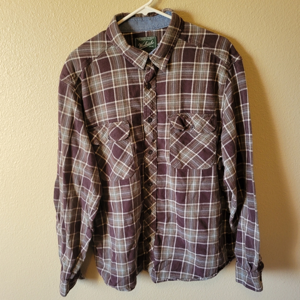 Woolrich Plaid Flannel, XL